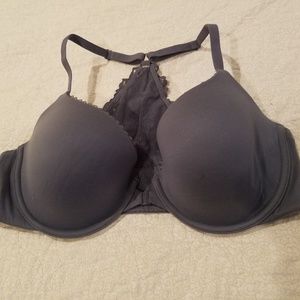 Victoria's Secret Gray Racerback Bra